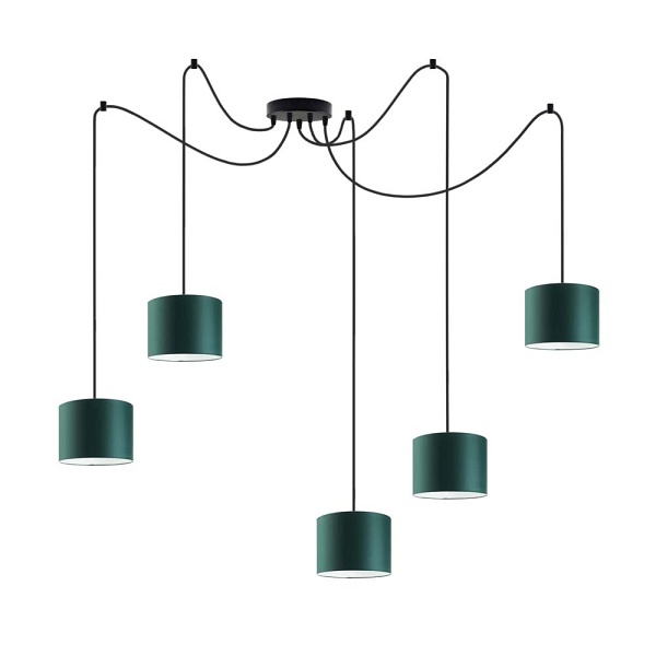 Lampa Nowoczesna  wisząca pająk WAIKIKI W5  Lysne