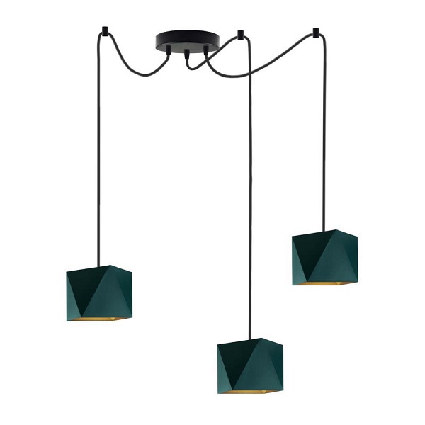 Lampa Wisząca  pająk KANO D3 GOLD  Lysne