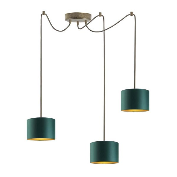 Żyrandol Nowoczesny żyrandol pająk WAIKIKI W3 GOLD  Lysne