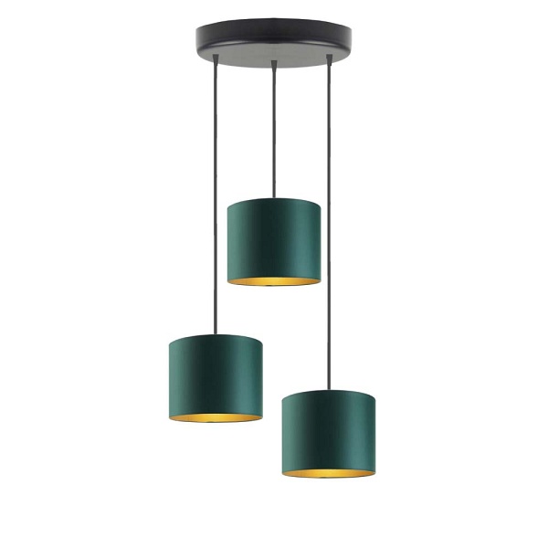 Nowoczesne oświetlenie do salonu PUEBLO GOLD  Lysne