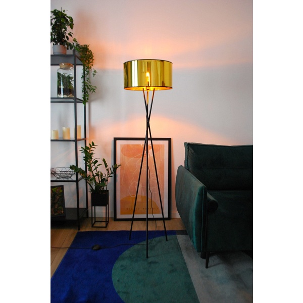 Lampa podłogowa na trzech nogach PARYŻ MIRROR  Lysne