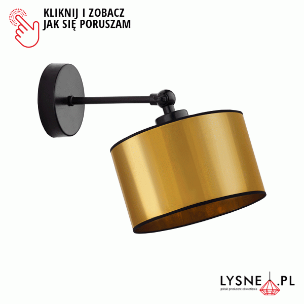 Lampka Nowoczesna  ścienna do sypialni TETE MIRROR  Lysne