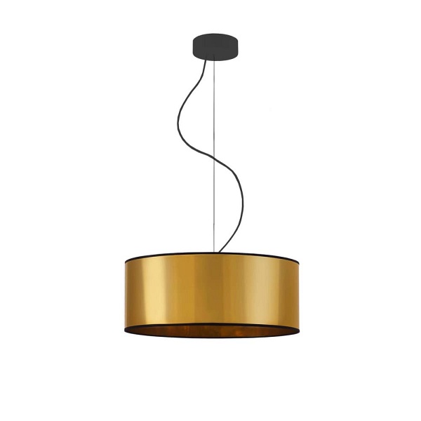 Lampa wisząca do salonu HAJFA MIRROR fi - 40 cm  Lysne