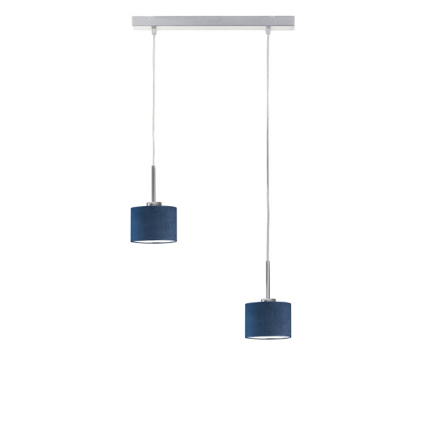 Lampa wisząca asymetryczna welurowa MONTANA VELUR  Lysne