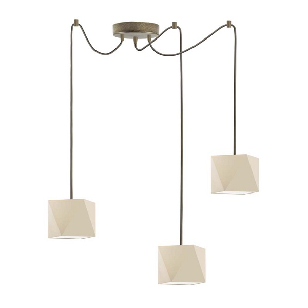 Lampa Geometryczna  wisząca KANO D3  Lysne