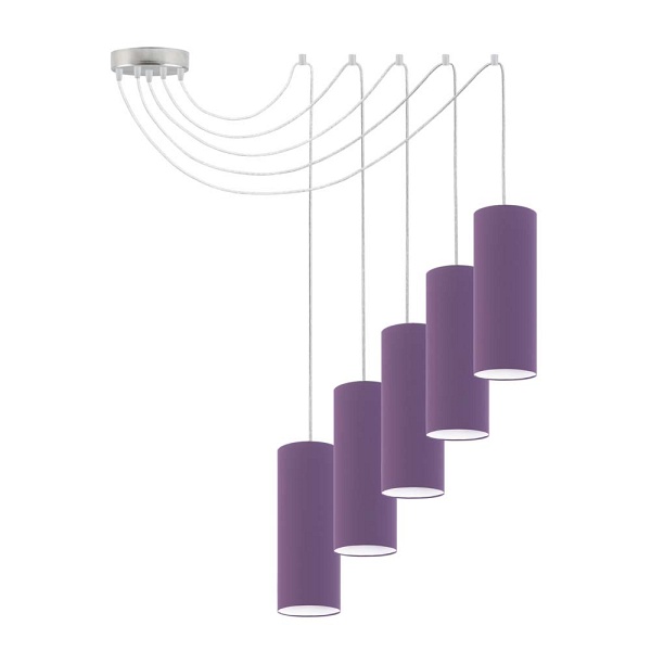 Żyrandol pająk VIZELA T5  Lysne