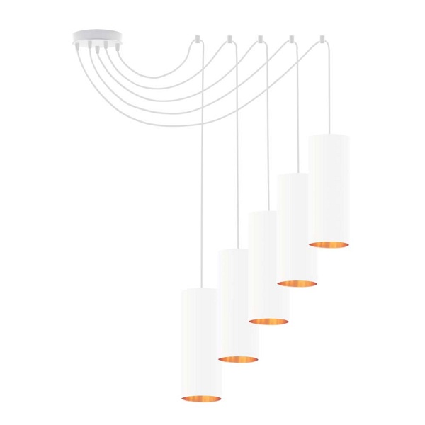 Lampa Regulowana  wisząca VIZELA T5 GOLD  Lysne