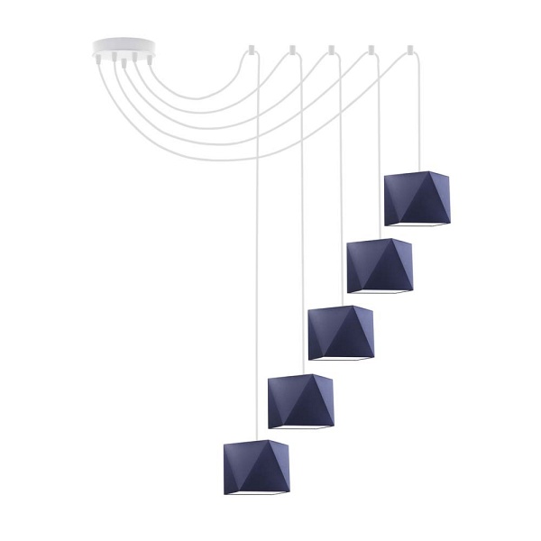 Żyrandol do salonu typu pająk KANO D5  Lysne