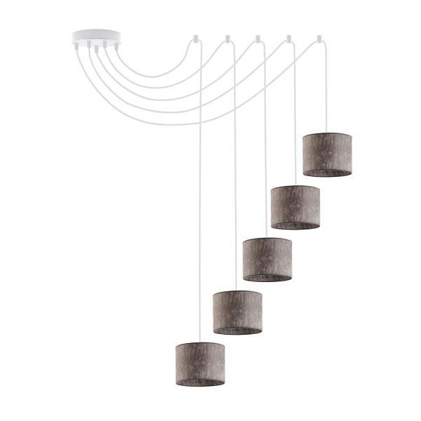 Lampa wisząca z regulowaną długością przewodu WAIKIKI W5  Lysne