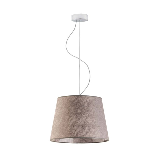 Żyrandol Nowoczesny żyrandol do kuchni TUNIS - kolor szary melanż  Lysne