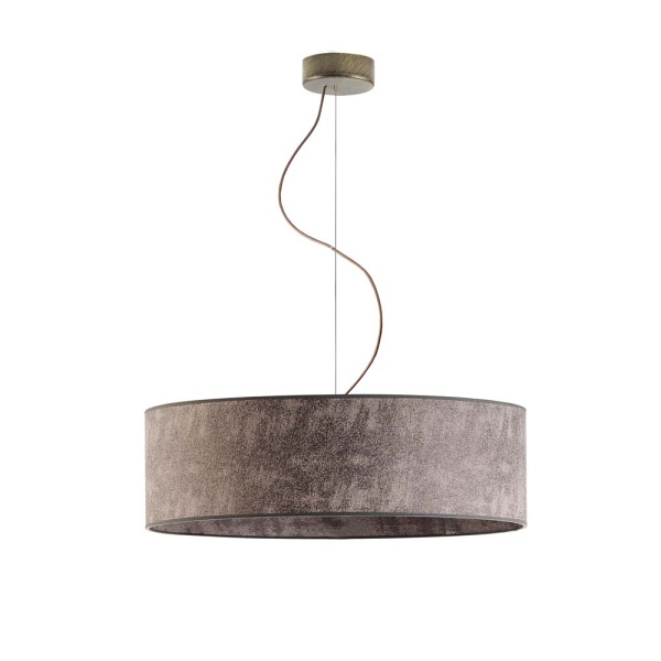 Żyrandol do kuchni HAJFA fi - 60 cm - kolor szary melanż  Lysne