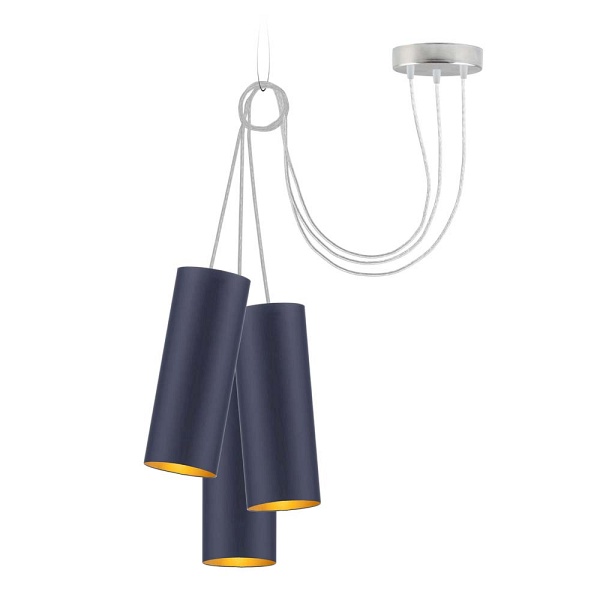 Żyrandol Nowoczesny żyrandol pająk VIZELA T3 GOLD  Lysne