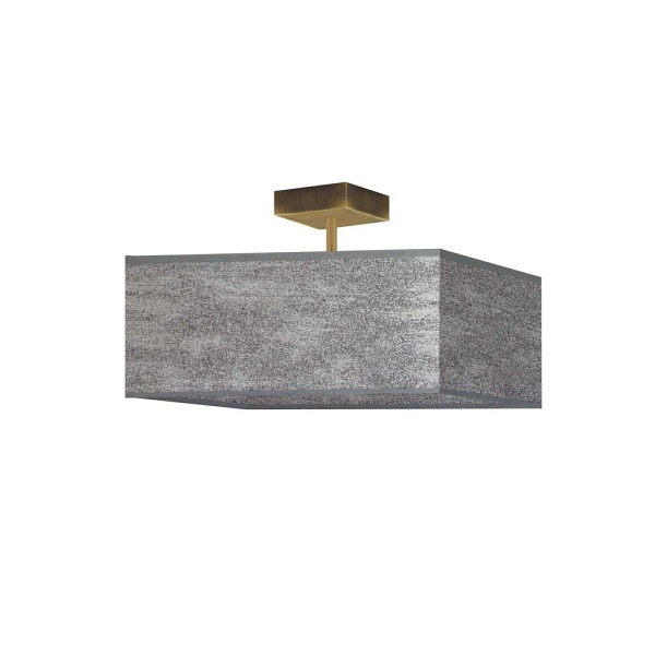 Plafon Nowoczesny  kuchenny ALBA - kolor szary melanż  Lysne