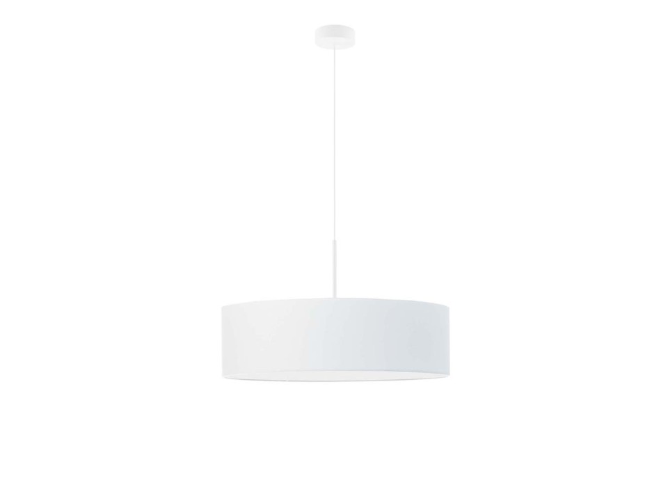 Lampa wisząca z regulacją wysokości SINTRA fi - 60 cm - kolor biały  Lysne
