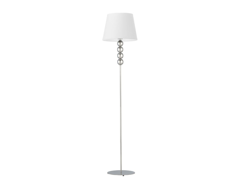 Lampa Metalowa  podłogowa z ozdobnikami SEUL  Lysne