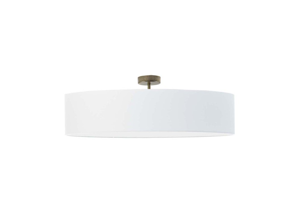 Lampa sufitowa GRENADA  fi - 80 cm - kolor biały  Lysne