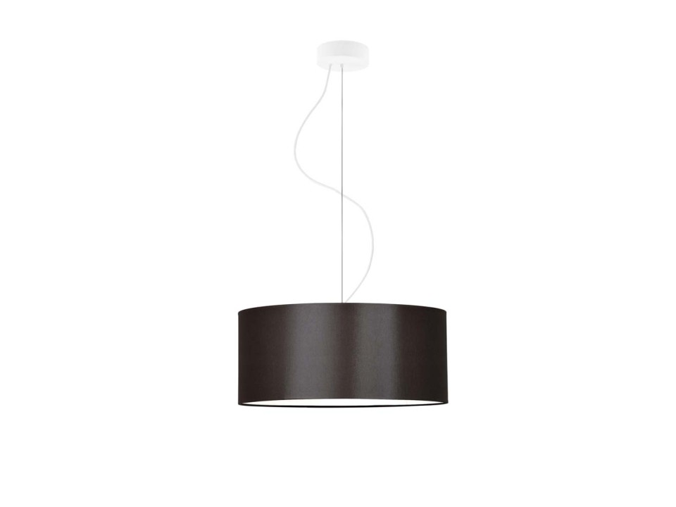 Lampa wisząca do kuchni nad stół HAJFA fi - 40 cm - kolor brązowy  Lysne