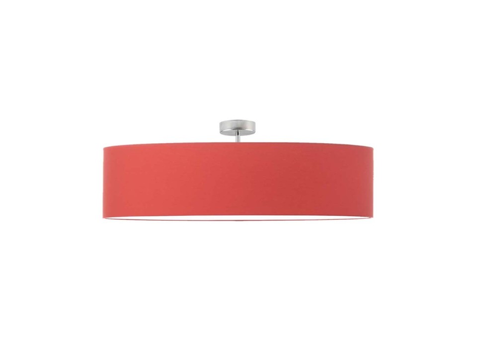 Lampa sufitowa GRENADA  fi - 80 cm - kolor czerwony  Lysne
