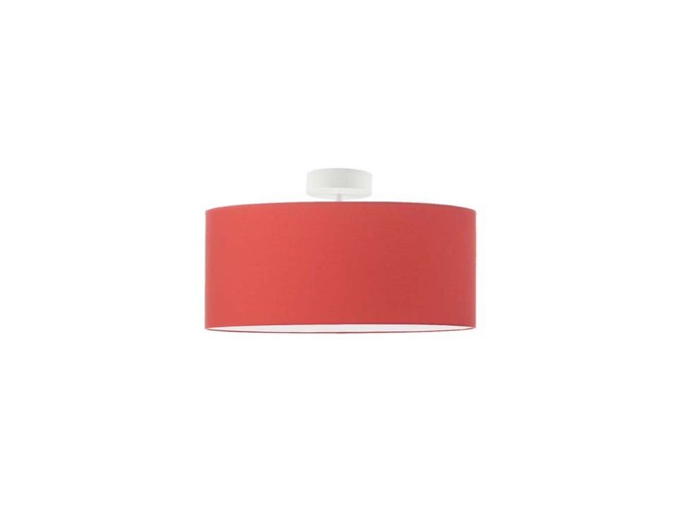Plafon WENECJA fi - 40 cm - kolor czerwony  Lysne