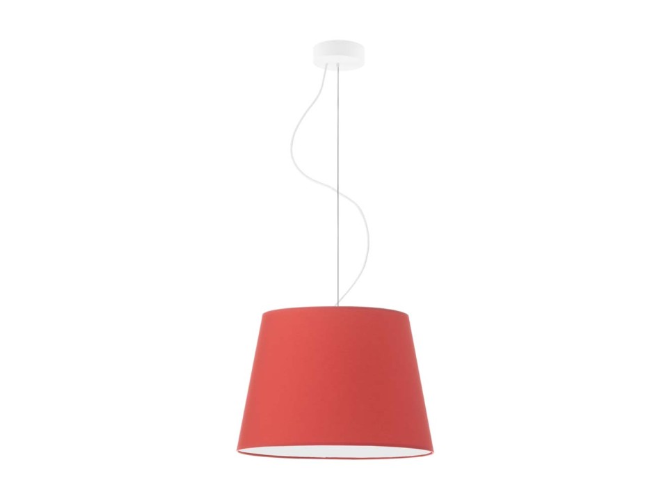 Lampa Designerska  wisząca TUNIS - kolor czerwony  Lysne