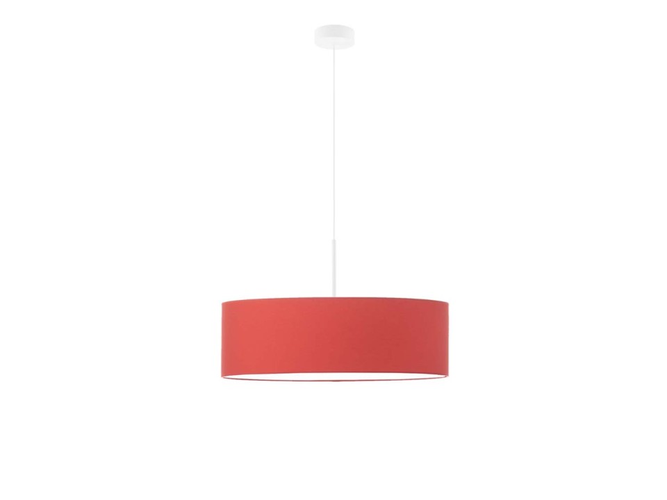 Lampa wisząca do pokoju SINTRA fi - 60 cm - kolor czerwony  Lysne