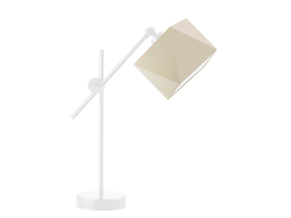 Lampka Biała  stojąca z regulowanym stelażem BELO   Lysne