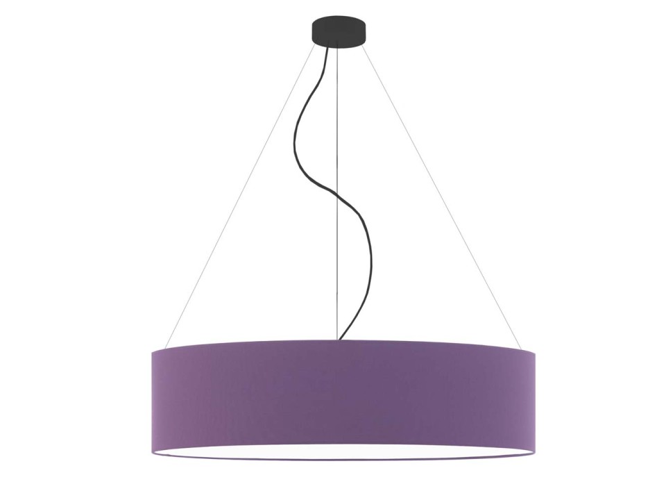 Lampa Nowoczesna  wisząca PORTO fi - 80 cm - kolor fioletowy  Lysne