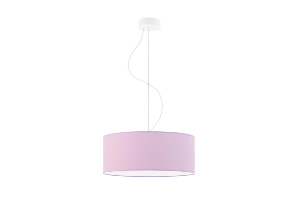 Lampa wisząca do pokoju dziecięcego HAJFA fi - 40 cm - kolor jasny fioletowy  Lysne