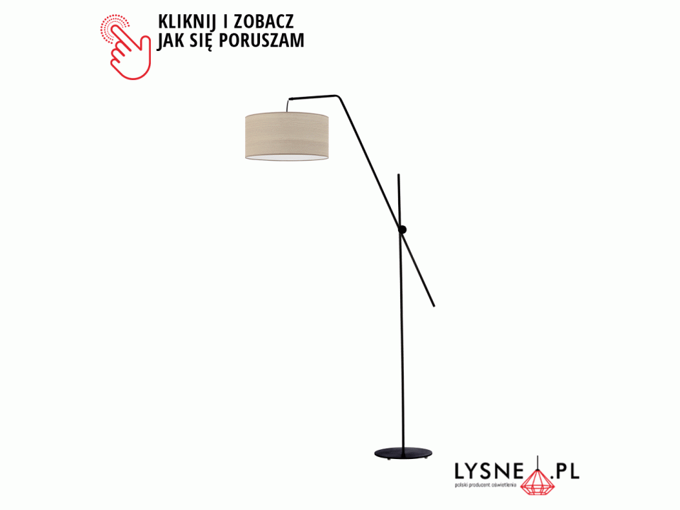 Lampa stojąca z regulacją BILBAO ECO  Lysne