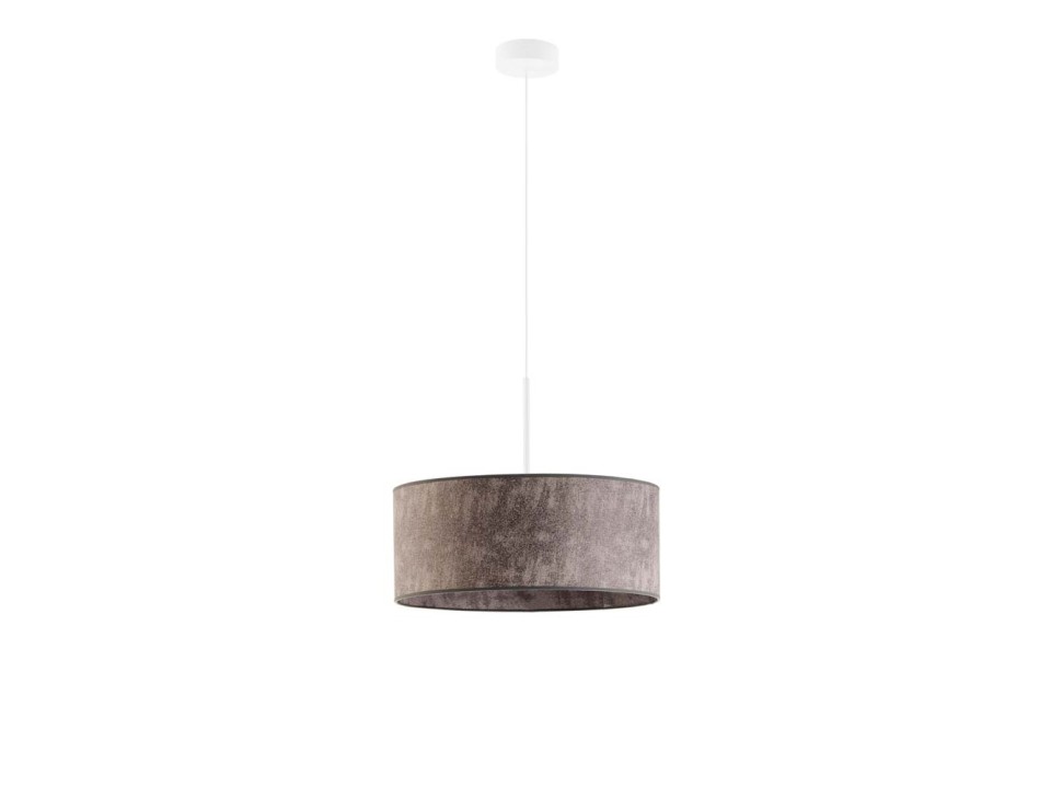 Lampa wisząca nad stół SINTRA fi - 40 cm - kolor szary melanż  Lysne
