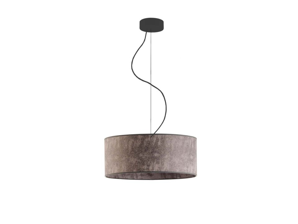 Lampa wisząca nad stół HAJFA fi - 40 cm - kolor szary melanż  Lysne