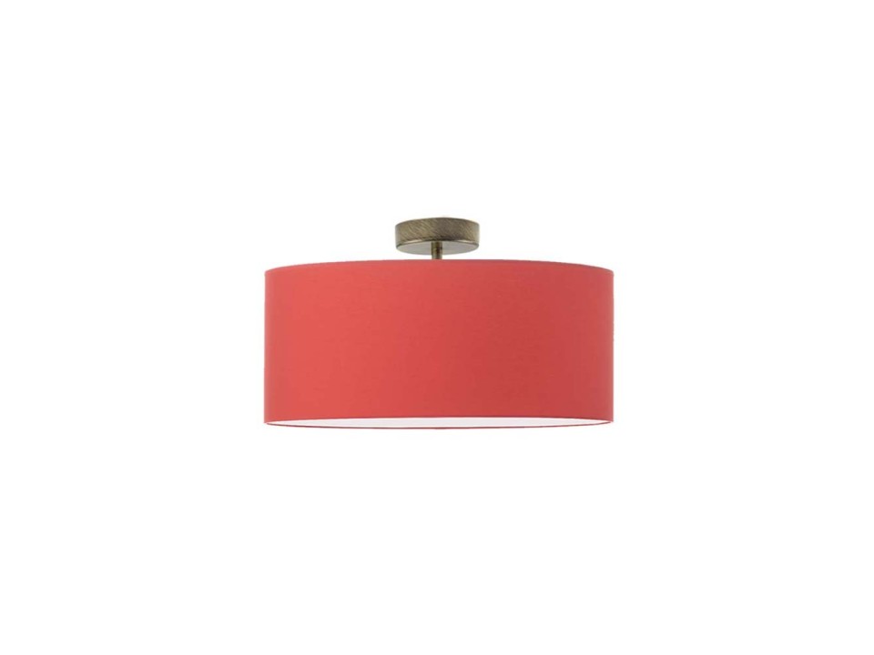 Plafon WENECJA fi - 40 cm - kolor czerwony  Lysne