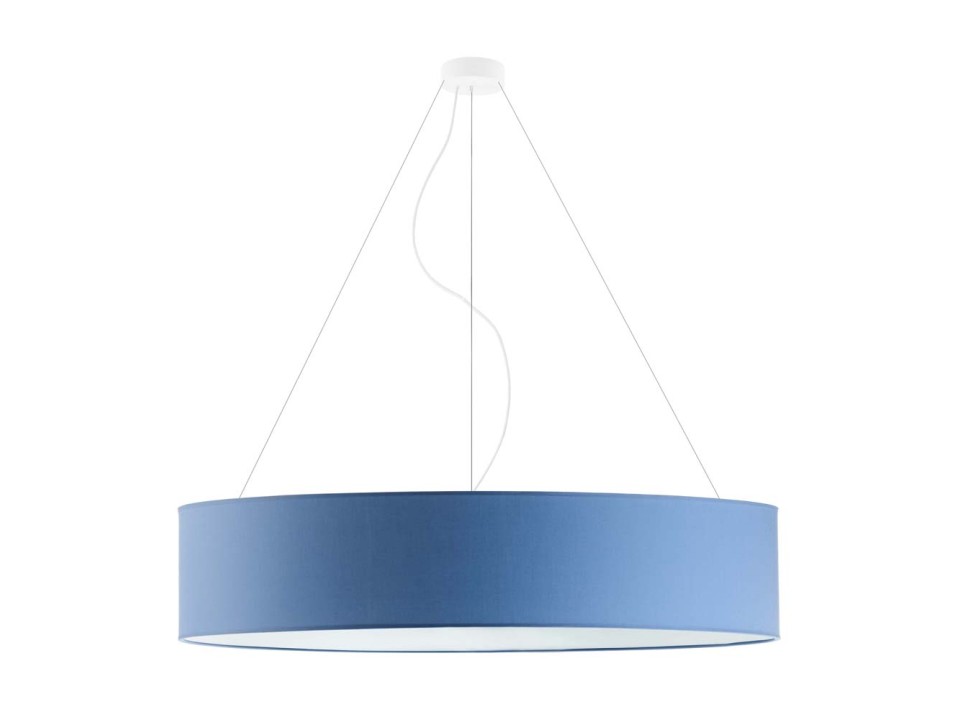 Lampa wisząca do pokoju dziecięcego PORTO fi - 100 cm - kolor niebieski  Lysne