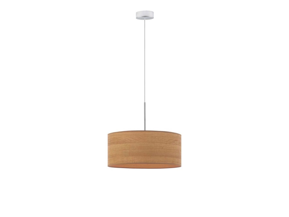 Lampa wisząca do salonu SINTRA ECO fi - 40 cm - kolor dąb sonoma  Lysne