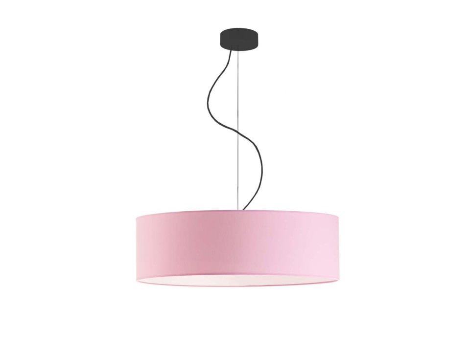 Lampa wisząca do pokoju dziecięcego HAJFA fi - 60 cm - kolor jasny różowy  Lysne
