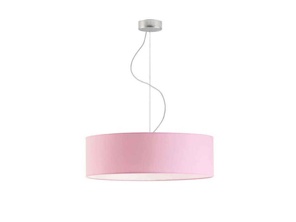 Lampa wisząca do pokoju dziecięcego HAJFA fi - 60 cm - kolor jasny różowy  Lysne