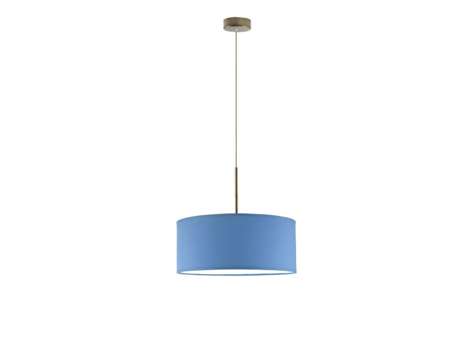 Lampa wisząca do pokoju dziecięcego fi - 40 cm - kolor niebieski  Lysne