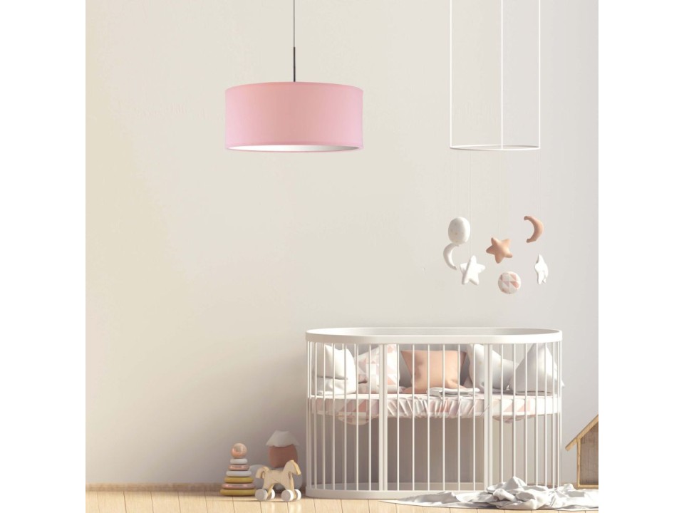 Lampa wisząca dla dzieci SINTRA fi - 60 cm - kolor jasny fioletowy  Lysne