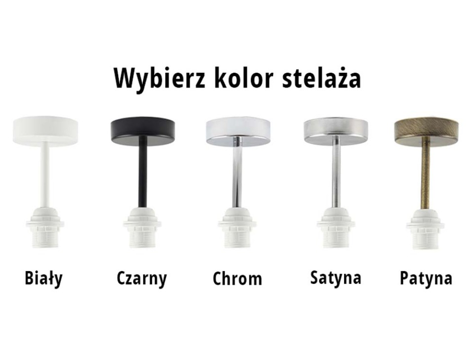 Żyrandol WENECJA ECO fi - 60 cm - kolor dąb sonoma  Lysne