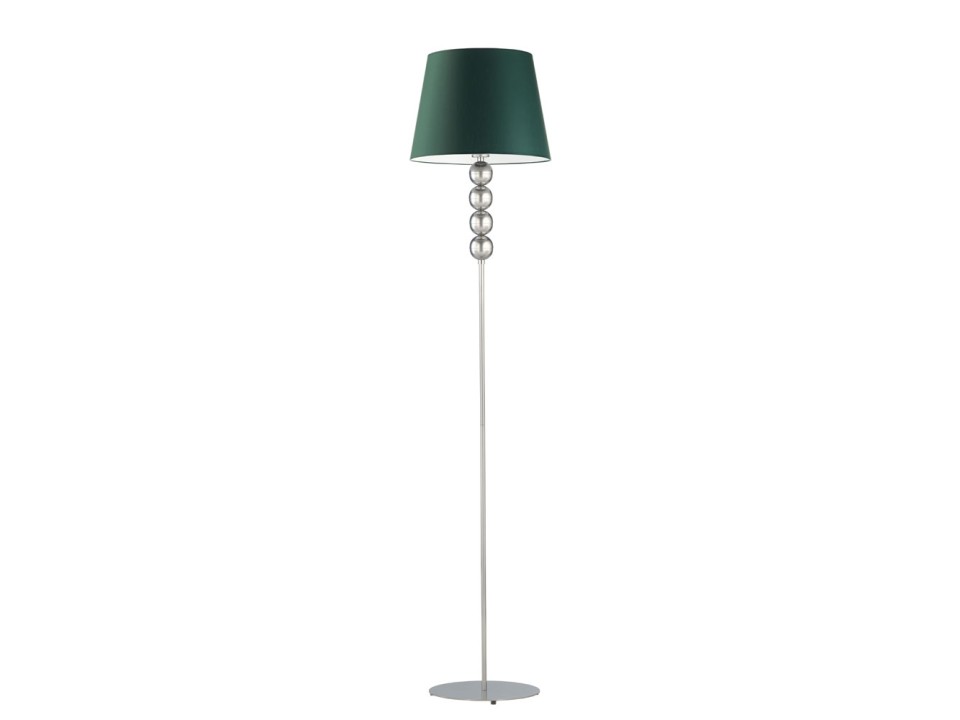 Lampa Metalowa  podłogowa z ozdobnikami SEUL  Lysne
