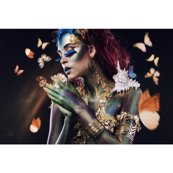 Obraz BUTTERFLY 120x80 - Signal