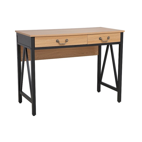 Biurko B-021 dąb/czarny - Signal