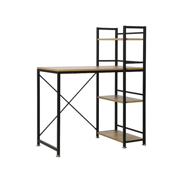 Biurko B-036 dąb/czarny - Signal