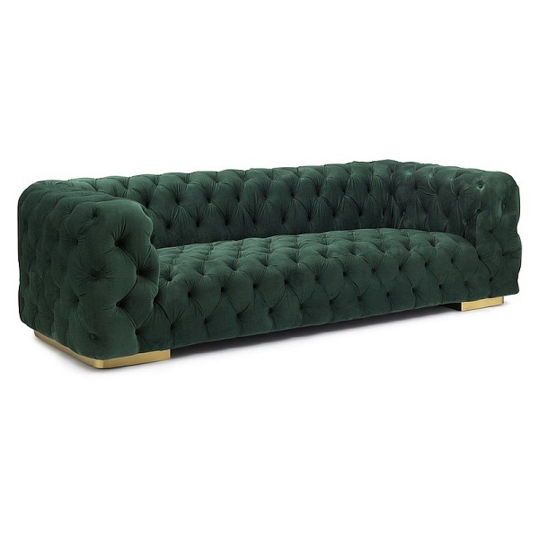 Sofa CHESTER 3 velvet zielony tap.201 - Signal