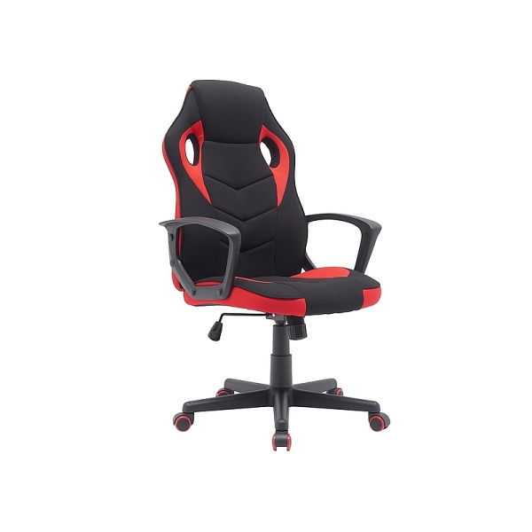 Fotel obrotowy DAKAR czarny/czerwony - Signal