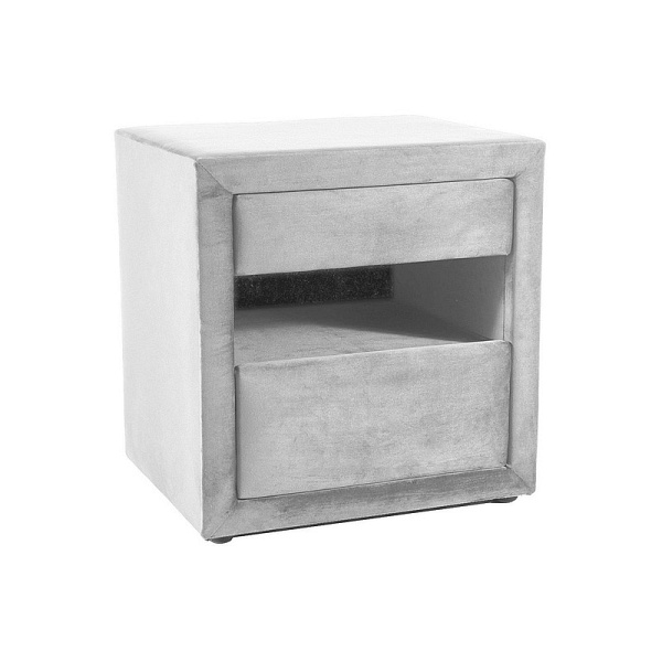 Szafka nocna ET-003 velvet j. szary bluvel 03 - Signal