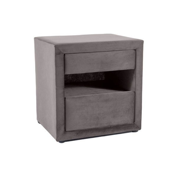 Szafka nocna ET-003 velvet szary bluvel 14 - Signal