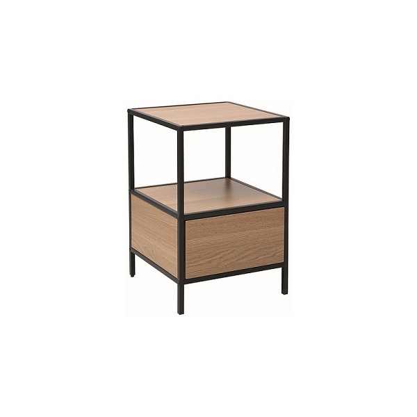 Szafka GEO s dąb/czarny - Signal