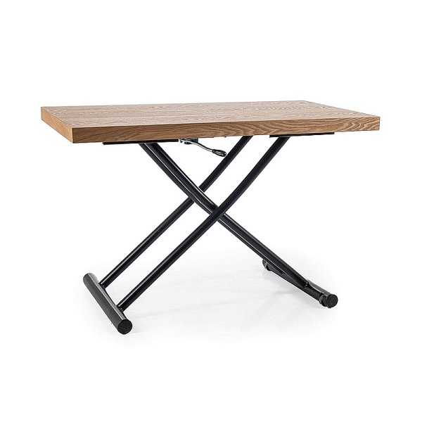 Stół GIOTTO dąb/czarny stelaż 110x60 - Signal