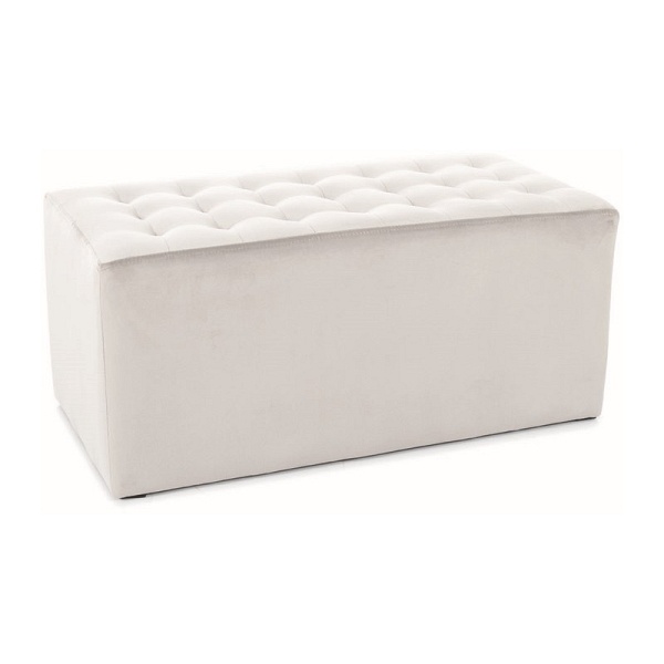 Puf LORI 2 velvet j. szary bluvel 03 - Signal